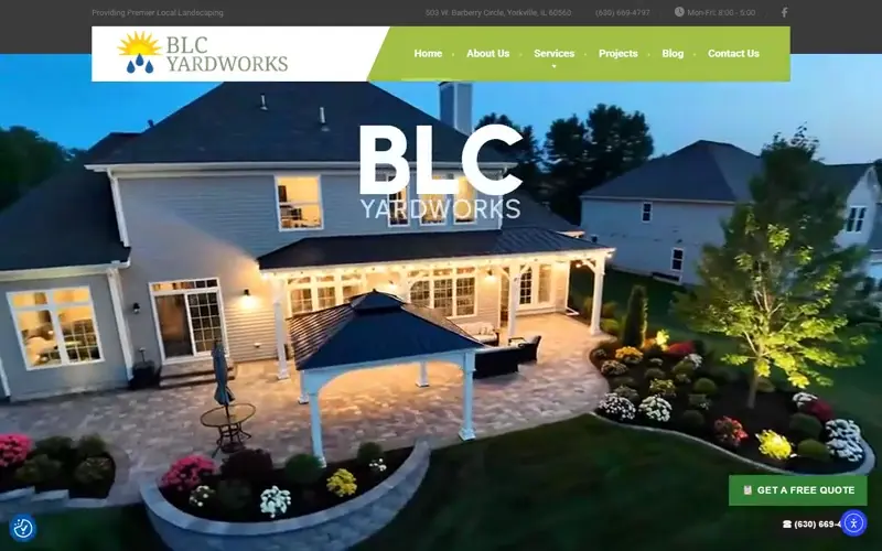 blcyardworks.com — website built by Maly Internet Marketing